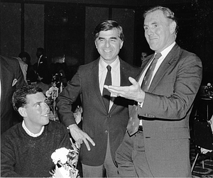 Ray Flynn, Jr., Governor Michael S. Dukakis, Mayor Raymond L. Flynn