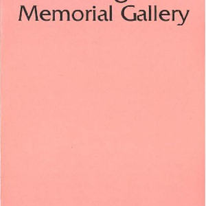 Brochure and invitation to the opening of the Chinese Progressive Association's Henry Wong and You King Yee Memorial Gallery (WY Gallery), accompanied by typed quotes from Henry Wong and You King Yee