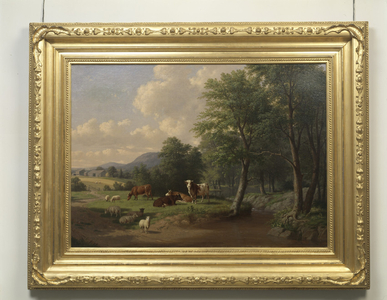 Landscape with Cows and Sheep