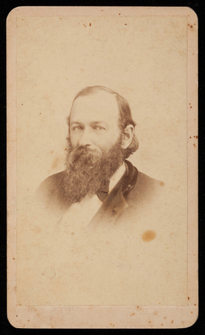 Studio portrait of Rev. E. P. Tenney, Boston, Mass., undated