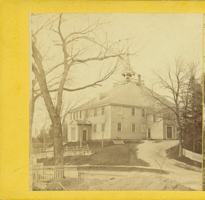 Exterior view of Old Ship Church, Hingham, Mass.