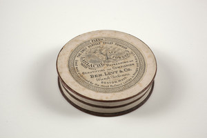 Box for Lablache Face Powder, Ben. Levy & Co., French perfumers, Boston, Mass., undated