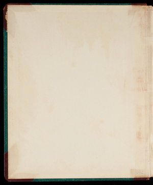 Thomas Lincoln Casey Letterbook, 1888-1895, inside cover