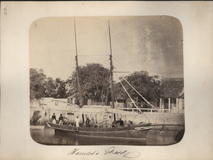 Hamlet's Ghost, Sourabaya [Surabaya], Java [Boat with Passengers and Crew]