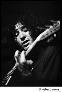 Tim Buckley in performance, probably at the Unicorn Coffee House