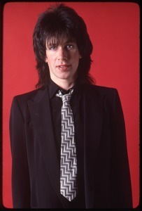 The Cars, photo shoot for Candy-O: Elliot Easton