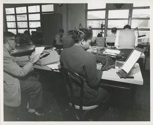 Trainees at TOWER clerical training