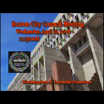 Boston City Council meeting recording, April 16, 2008