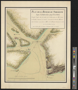 Plan de la rivière de Serraleone depuis son embouchûre jusqu'à l'ile de Banse
