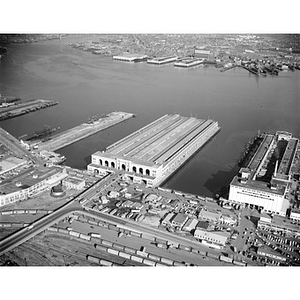 Views of the area, South Boston, Commonwealth Pier, Boston MA