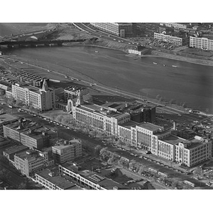 Boston University, Commonwealth Avenue, campus to Charles River and Memorial Drive, Boston, MA