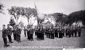 Wakefield High School Cadets, spring, 1886