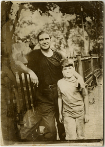 George W. Rose with his son, Kenny