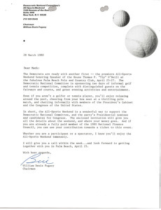 Letter from William D. Fugazzy to Mark H. McCormack