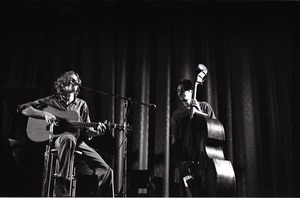 Livingston Taylor in concert: Taylor (acoustic guitar and vocals) and Walter Robinson (acoustic bass)