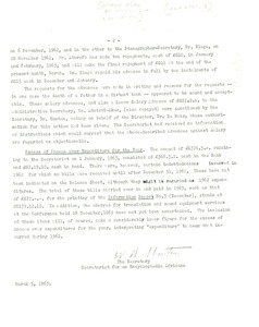 Letter from W. A. Hunton to Ghana Academy of Sciences