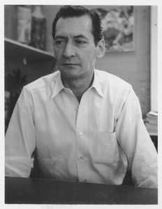 Lyle Perkins in a studio