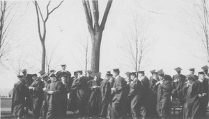 Class of 1913 graduation