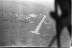 Aerial views of the plateau of Khe Sanh with the airstrip; Quang Tri.