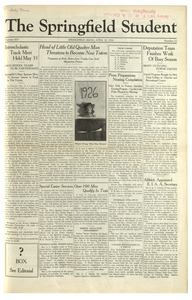 The Springfield Student (vol. 14, no. 23) April 18, 1924