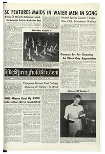 The Springfield Student (vol. 45, no. 28) May 16, 1958