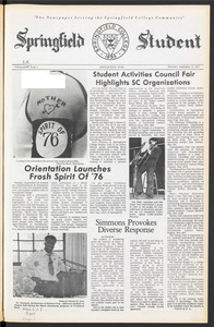 The Springfield Student (vol. 60, no. 1) Sept. 21, 1972