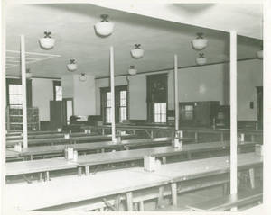 Woods Hall Second Floor Dining Room, 1943