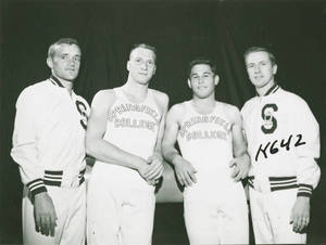 Gymnastics Coaches and Captains (c. 1959)