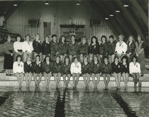 SC Women's Swimming and Diving Team (c. 1987-1988)
