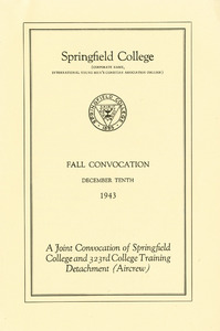 Commencement Program (December 1943)