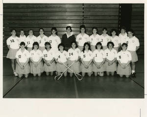 Lacrosse team of Springfield College (1986)
