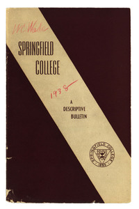 The Springfield College Bulletin, 1938