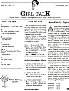 Girl Talk, Vol. 12 No. 11 (November, 1997)