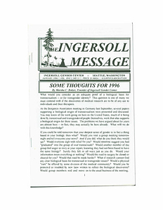 The Ingersoll Message, Vol. 1 No. 11 (January, 1996)