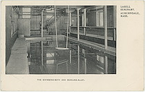 Lasell Seminary, Auburndale, Mass. The Swimming Bath and Bowling Alley