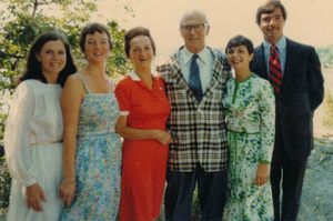 Amesbury -- Len Sr. and Helen Johnson family photo