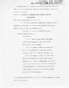 Draft of Tsongas Gas Guzzler Minimum Efficiency Standards Amendment