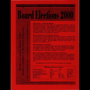 Board elections 2000.