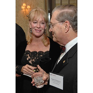 Eugene M. Reppucci and a guest at the Huntington Society Dinner