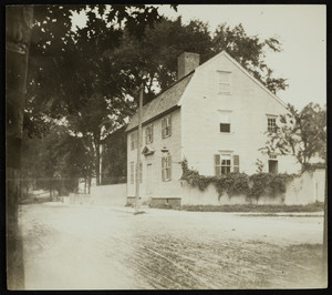 Exterior view of the Foster House, Portsmouth, N.H., circa 1890-1895
