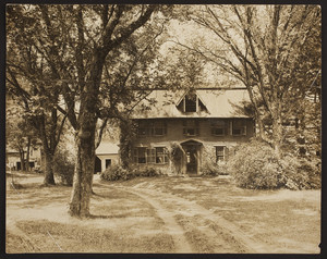 Old Manse, east front, 1765, Concord, Mass., undated