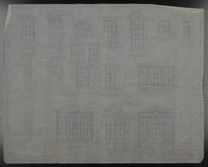 Window Details, Drawings of House for Mrs. Talbot C. Chase, Oct. 25-Oct. 31, 1929
