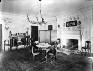 Gardiner M. Lane House, Manchester, Mass., Dining Room.