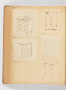 Bureaus. Chests of Drawers. -- Page 156