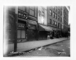 Sidewalk 128 Washington St., sec. 8, Boston, Mass., November 26, 1905