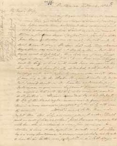 Letter from Leverett Saltonstall to Mary Elizabeth Sanders Saltonstall, 24 February 1825