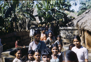 Women and children of fishing village