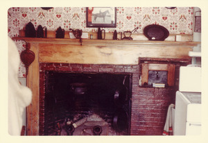 William P. Brooks homestead fireplace