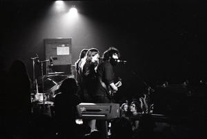 Grateful Dead at Sargent Gym, Boston University: The Grateful Dead onstage, Jerry Garcia and Phil Lesh at front