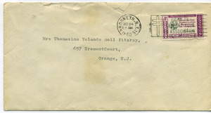 Letter from W. E. B. Du Bois to Donald and Thomasina Yolande Bell Fitzroy
